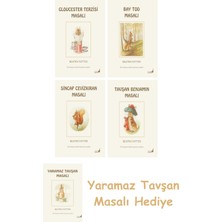 Everest Yayınları Beatrix Potter  2 - Sincap Cevizkıran Masalı + Beatrix Potter  4 - Tavşan Benjamin Masalı