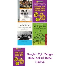 Alfa Yayınları Takım Kurma + Gençler Için Zengin Baba Yoksul Baba + Tüsiad Patronlar Kulübü + Ali Topu Sat