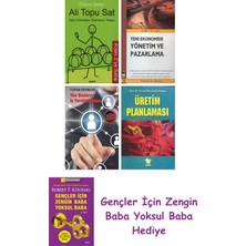 Alfa Yayınları Ali Topu Sat + Yeni Ekonomide Yönetim ve Pazarlama + Yüz Binlerce Iş Yaratan Adam + Üretim Planla...