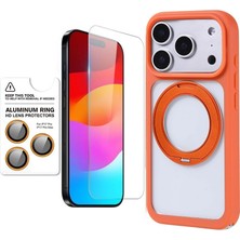 Teleplus iPhone 17 Pro Max Kılıf Piza Multi Set Paket Kılıf Ekran Koruyucu Kamera Lens Koruyucu