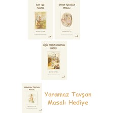Everest Yayınları Beatrix Potter  18 - Bay Tod Masalı + Beatrix Potter  6 - Bayan Hoşdiken Masalı + Beatrix Potter  23 - Küçük Domuz Robinson Masalı