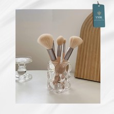 Ynsk Bubble Cam Bardak & Mumluk & Fırça & Uçlu Kalem Tutucu & Kalemlik