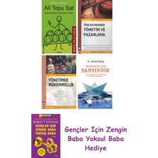 Alfa Yayınları Ali Topu Sat + Yeni Ekonomide Yönetim ve Pazarlama + Yönetimde Mükemmellik + Tecrübesizliğin Şans...
