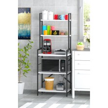 Mutfak Standı Kahve Köşesi Fırın Dolabı 5 Raflı Mutfak Rafı Mutfak Bangosu