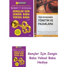 Alfa Yayınları Gençler Için Zengin Baba Yoksul Baba + Yeni Ekonomide Yönetim ve Pazarlama