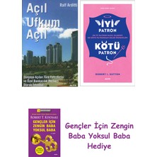 Alfa Yayınları Açıl Ufkum Açıl + Iyi Patron Kötü Patron