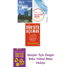 Alfa Yayınları Açıl Ufkum Açıl + Ikinci Medya Çağında Internet + Dünyaya Açılmak