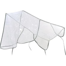 Calais® Bebek Arabası Puset Şeffaf Yağmurluk Rüzgar Engelleyici Muşamba