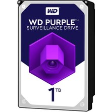 Wd 1tb Purple 3,5" 64MB 5400RPM WD10PURZ Harddisk (Ithalat)