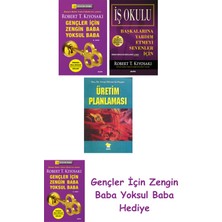 Alfa Yayınları Gençler Için Zengin Baba Yoksul Baba + Iş Okulu - Başkalarına Yardım Etmeyi Sevenler Için + Üreti...