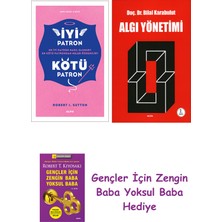 Alfa Yayınları Iyi Patron Kötü Patron + Algı Yönetimi