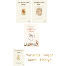 Everest Yayınları Beatrix Potter  2 - Sincap Cevizkıran Masalı + Beatrix Potter  6 - Bayan Hoşdiken Masalı + Bayan Hoşdiken'in Masalı