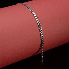 Silvalli 120 Mikron Rodyum Gurmet Gümüş Bileklik