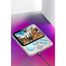 Marsilyan El Atarisi 3.5 inç Ekran Çift Konsol 666 Adet Retro Oyun Gamepad