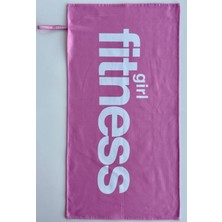 Oxium Bear Mikrofiber, Yoga, Pilates, Reformer, Kadın Fitness Spor Havlusu 50X90 Pamuklu Özel Tasarım- Gırl