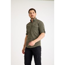 Q Steinbock Sithonia Erkek Outdoor Gömlek Xl - Haki