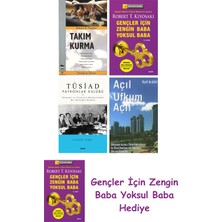 Alfa Yayınları Takım Kurma + Gençler Için Zengin Baba Yoksul Baba + Tüsiad Patronlar Kulübü + Açıl Ufkum Açıl