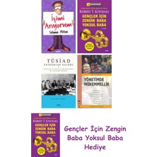 Alfa Yayınları Işimi Arıyorum + Gençler Için Zengin Baba Yoksul Baba + Tüsiad Patronlar Kulübü + Yönetimde Mükem...