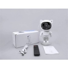 Marsilyan Çocuklara Özel Projeksiyon Astronot Lamba Speaker Sevimli