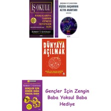 Alfa Yayınları Iş Okulu - Başkalarına Yardım Etmeyi Sevenler Için + Kişisel Başarının Altın Anahtarı + Dünyaya A...