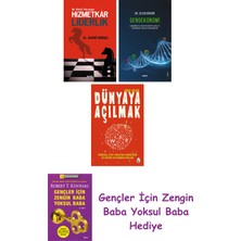 Alfa Yayınları Hizmetkar Liderlik (Cep Boy) + Genoekonomi + Dünyaya Açılmak