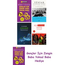 Alfa Yayınları Gençler Için Zengin Baba Yoksul Baba + Tüsiad Patronlar Kulübü + Genoekonomi + Alaturka Satış Str...
