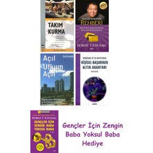 Alfa Yayınları Takım Kurma + Zengin Baba’nın Rehberi + Açıl Ufkum Açıl + Kişisel Başarının Altın Anahtarı