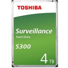 Toshiba 4tb HDWT840UZSVA S300 3.5 256MB 5400RPM Güvenlik 7-24 Harddisk