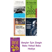 Alfa Yayınları Tüsiad Patronlar Kulübü + Ali Topu Sat + Yönetimde Mükemmellik + Pazarlama ve Dijital Dönüşüm