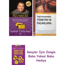Alfa Yayınları Zengin Baba’nın Rehberi + Yeni Ekonomide Yönetim ve Pazarlama