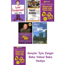 Alfa Yayınları Işimi Arıyorum + Takım Kurma + Gençler Için Zengin Baba Yoksul Baba + Zengin Baba’nın Rehberi + A...