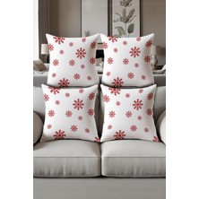 Dolce Mariee Dijital Baskılı Yumuşak Dokulu 4’lü Kırlent Kılıfı Takımı (43X43 Cm) KRL0050