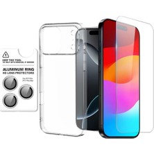 Teleplus iPhone 17 Pro Max Kılıf Droga Multi Set Paket Kılıf Ekran Koruyucu Kamera Lens Koruyucu