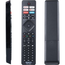 Huayu RM-L1880 Philips Netflix-Prime Video-Rakuten Tv-Google Play-Vudu-Youtube Tuşlu LED Tv Kumanda