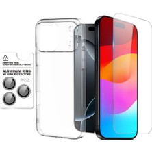 Teleplus iPhone 17 Pro Max Kılıf Droga Multi Set Paket Kılıf Ekran Koruyucu Kamera Lens Koruyucu