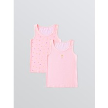 Lc Waikiki Yeni Sezon Bisiklet Yaka Kız Çocuk Atlet 2'li