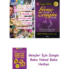 Alfa Yayınları Resimli Pazarlama Kitabı + Genç Emekli Zengin Emekli