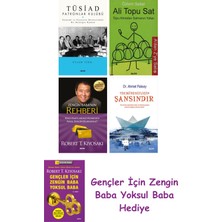 Alfa Yayınları Tüsiad Patronlar Kulübü + Ali Topu Sat + Zengin Baba’nın Rehberi + Tecrübesizliğin Şansındır