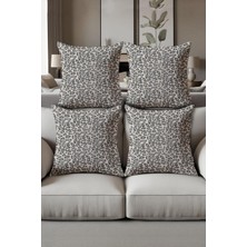 Dolce Mariee Dijital Baskılı Yumuşak Dokulu 4’lü Kırlent Kılıfı Takımı (43X43 Cm) KRL0023