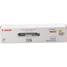 Canon CRG-729Y Yellow Sarı 1.000 Sayfa Toner LBP7010-7018