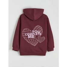 Lc Waikiki Yeni Sezon Kapüşonlu Kız Çocuk Kalın Sweatshirt