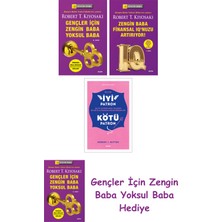 Alfa Yayınları Gençler Için Zengin Baba Yoksul Baba + Zengin Baba Finansal Iq'nuzu Artırıyor! + Iyi Patron Kötü ...