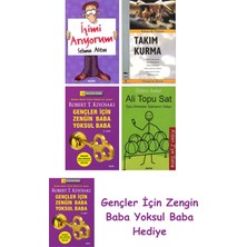 Alfa Yayınları Işimi Arıyorum + Takım Kurma + Gençler Için Zengin Baba Yoksul Baba + Ali Topu Sat