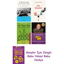 Alfa Yayınları Tüsiad Patronlar Kulübü + Kriz  Yönetimi + Ali Topu Sat + Zengin Baba’nın Rehberi
