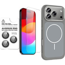 Teleplus iPhone 17 Pro Max Kılıf Sanremo Multi Set Paket Kılıf Ekran Koruyucu Kamera Lens Koruyucu