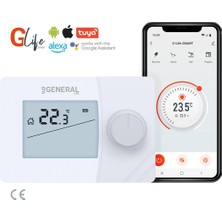 General Life Mitra HT250S RF SMART Kablosuz Wi-Fi Akıllı Oda Termostatı