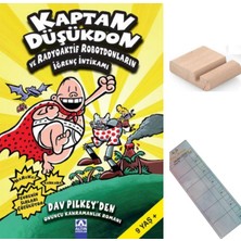 Altın Kitaplar Kaptan Düşükdon ve Radyoaktif Robotdonların Iğrenç Intikamı  9-12 Yaş Hikaye/+Tablet Tutucu