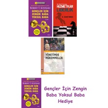 Alfa Yayınları Gençler Için Zengin Baba Yoksul Baba + Hizmetkar Liderlik (Cep Boy) + Yönetimde Mükemmellik