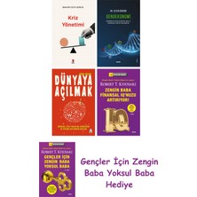 Alfa Yayınları Kriz  Yönetimi + Genoekonomi + Dünyaya Açılmak + Zengin Baba Finansal Iq'nuzu Artırıyor!
