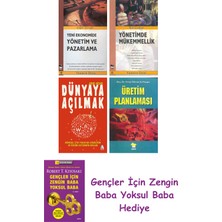 Alfa Yayınları Yeni Ekonomide Yönetim ve Pazarlama + Yönetimde Mükemmellik + Dünyaya Açılmak + Üretim Planlaması